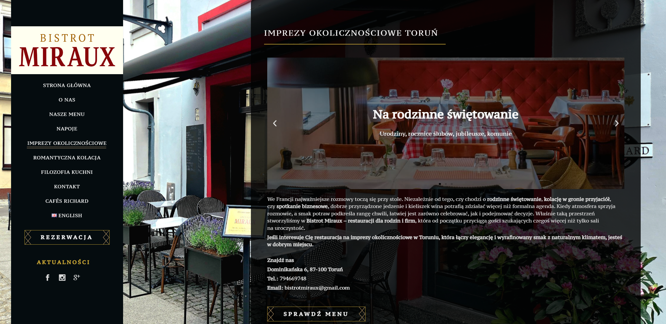 Sala bankietowa czy restauracja? Co lepiej sprawdzi się na jubileusz?